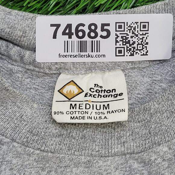 Vintage Syracuse Shirt Medium 19x26 Gray - Picture 8 of 12